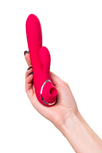 JOS Doobl - 2 в 1: вибратор-кролик + вакуумный стимулятор